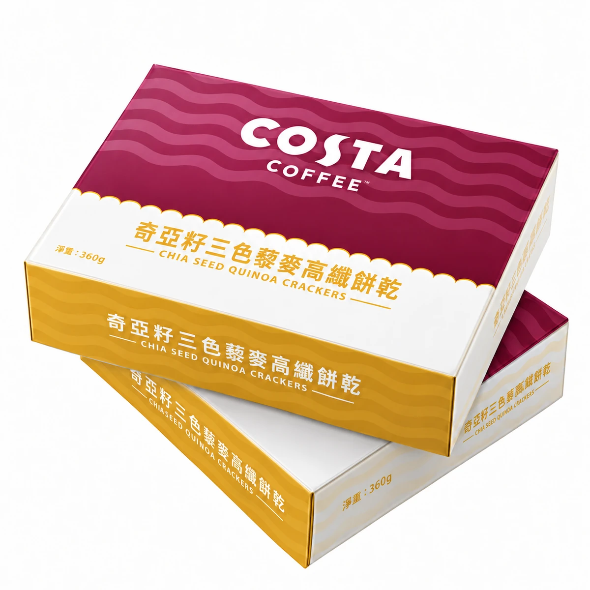 Costa Chia Seed Quinoa Crackers 360g