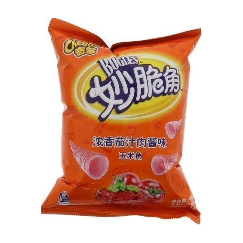 Cheetos Bugles (Rich Tomato Meat Sauce Flavor) Pack size on enquiry