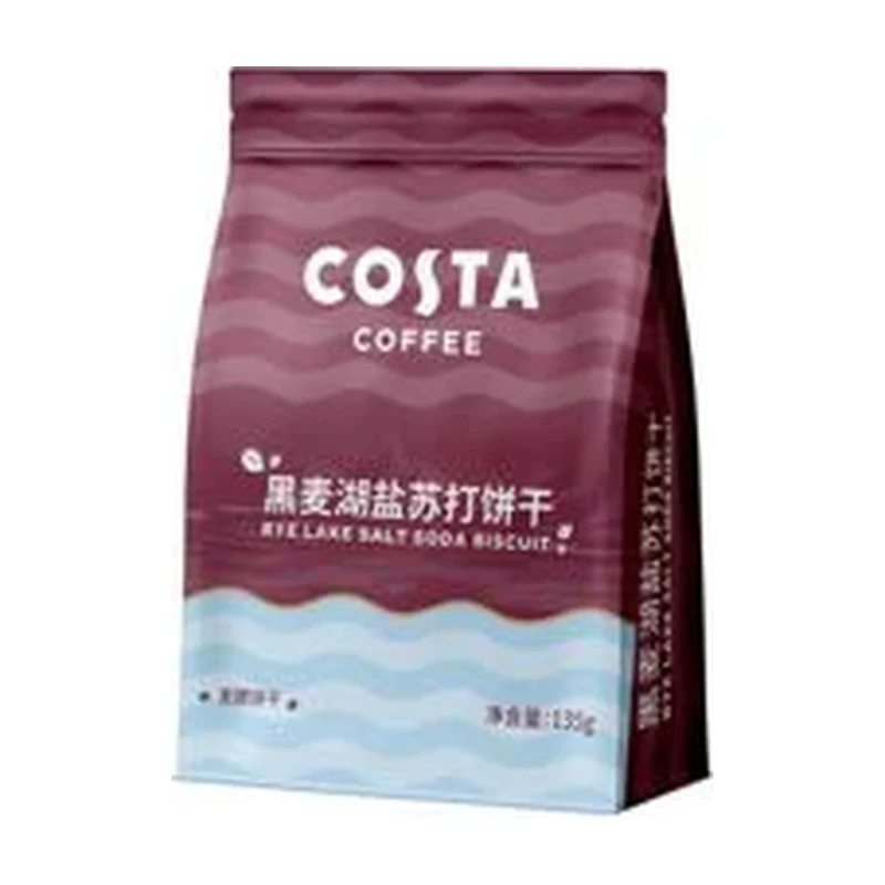 Costa Black Rye Sea Salt Crackers 135g