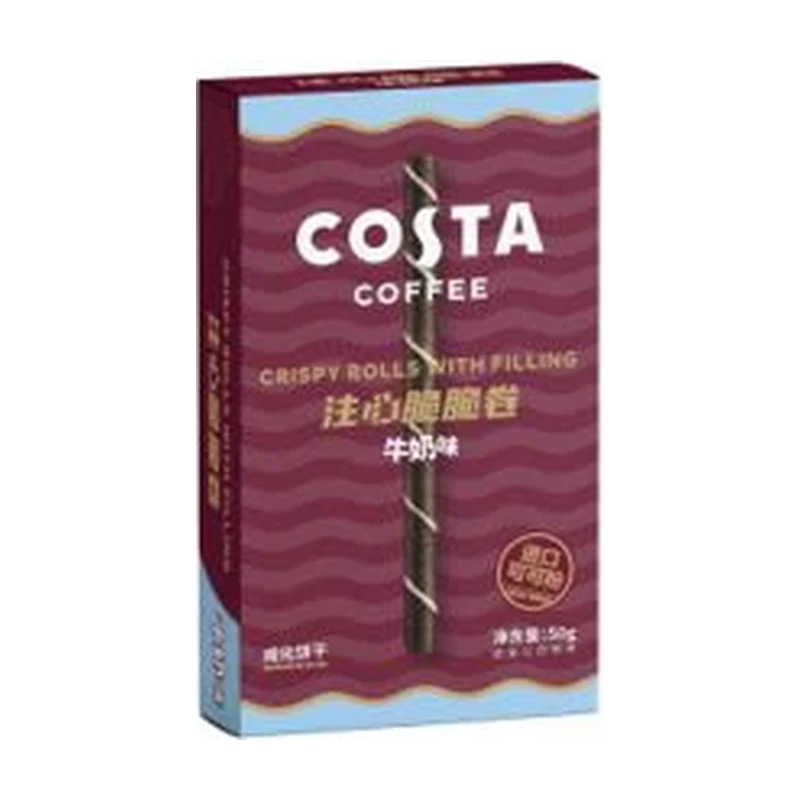 Costa Crunchy Rolls - Chocolate Flavor 50g
