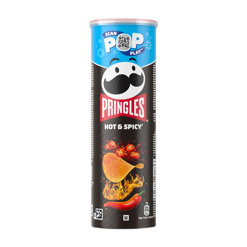 Pringles Hot & Spicy 165g